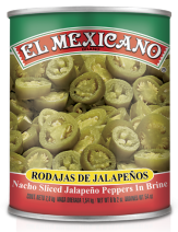 Chiles Nachos El Mexicano 2.8kg - Producto de Abarrotes Varios en Super La Bodeguita