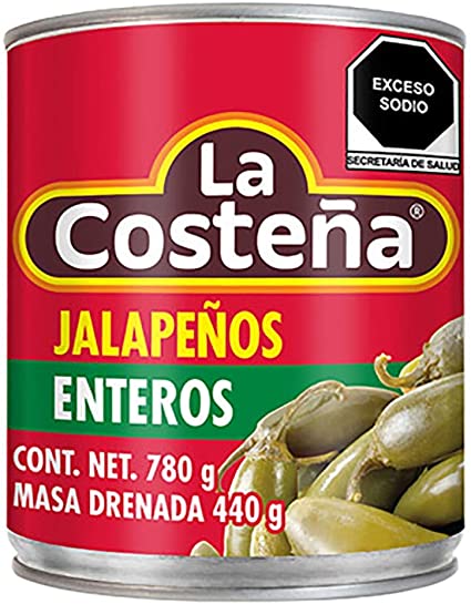 chiles jalapeños 2pz - Producto de Abarrotes Varios en Super La Bodeguita