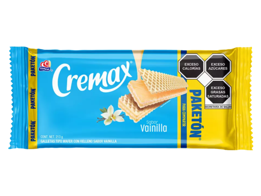 Galleta Cremax de Nieve de Vainilla 213g - Producto de Galletas en Super La Bodeguita