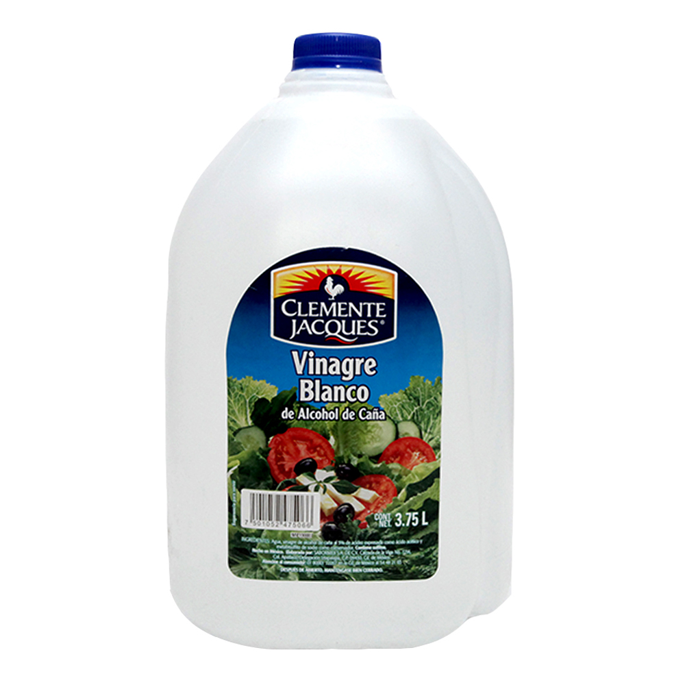 Vinagre blanco clemente jacques 3,7 l - Producto de Abarrotes Varios en Super La Bodeguita