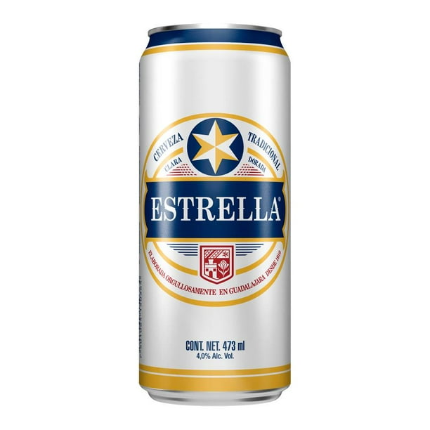 Cerveza Estrella Latón 473ml - Producto de Vinos y Licores en Super La Bodeguita