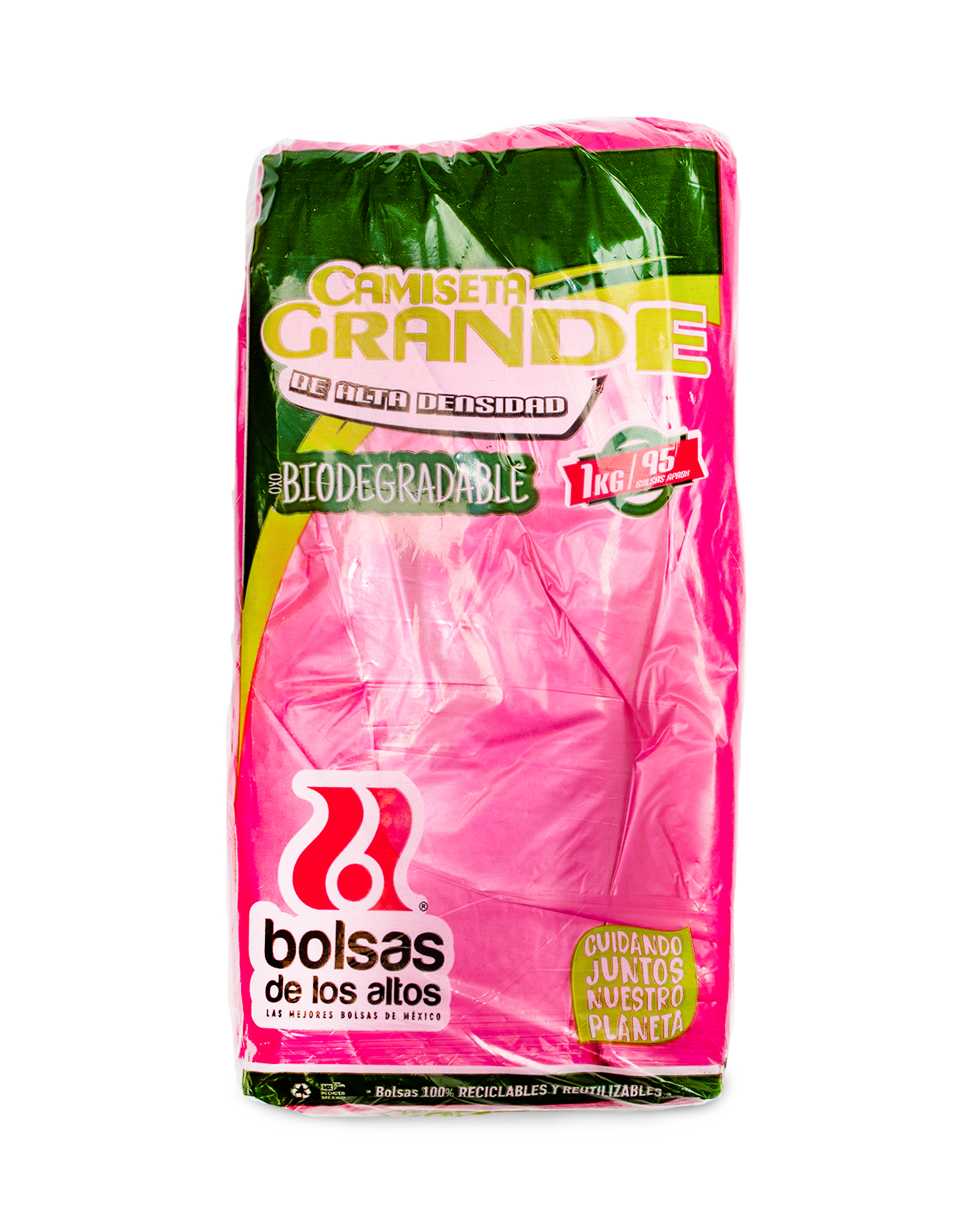 bolsa camiseta grande eco - Producto de Abarrotes Varios en Super La Bodeguita