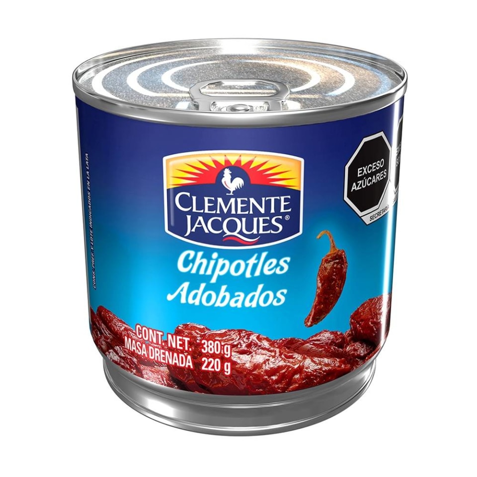 CLEMENTE JACQUES CHIPOTLES ADOBADOS 220G - Producto de Abarrotes Varios en Super La Bodeguita