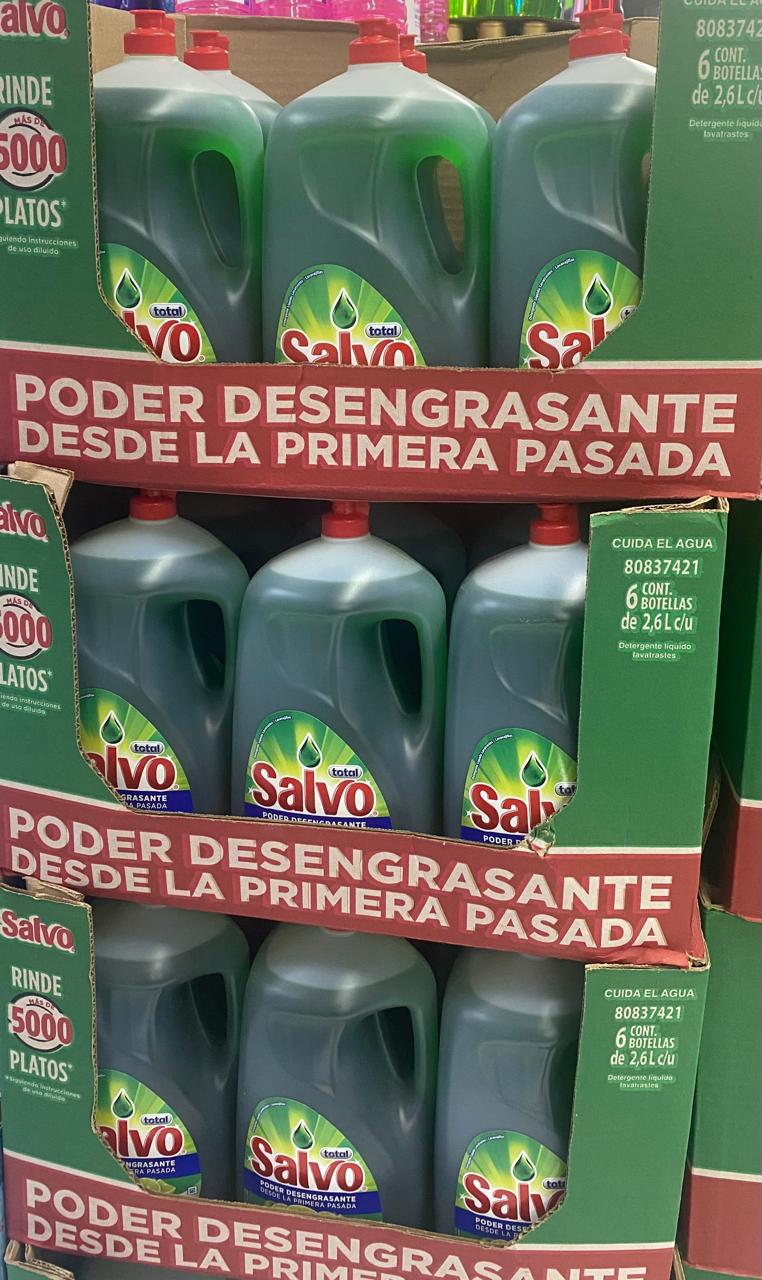 Salvo Poder Desengrasante 2,6l - Producto de Ofertas en Super La Bodeguita