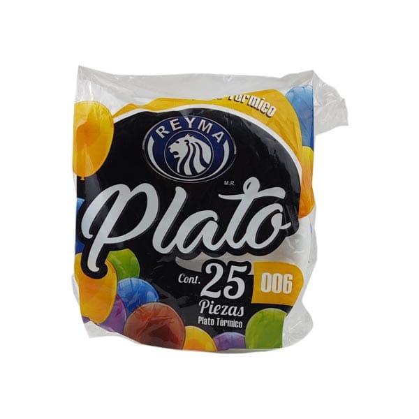 Plato Pastelero Reyma #006 25pz - Producto de Abarrotes Varios en Super La Bodeguita