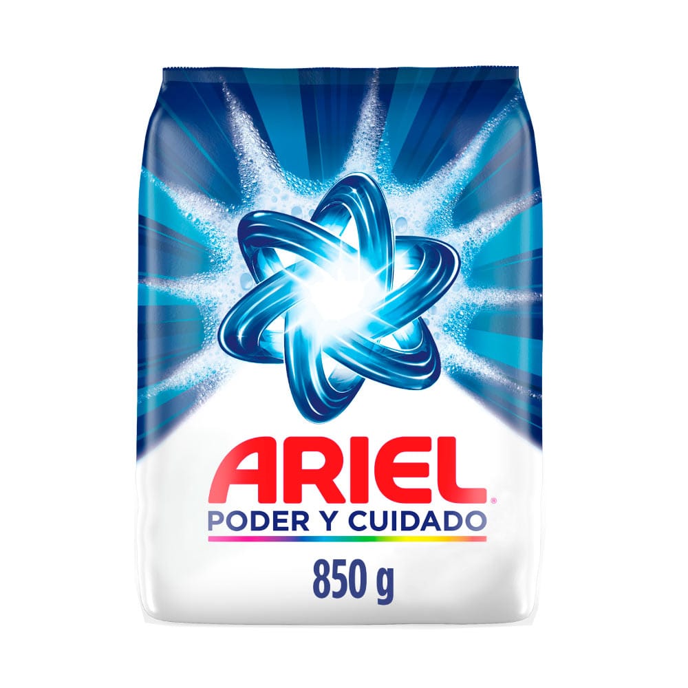 Detergente Ariel Poder y Cuidado 850g - Producto de Productos de Limpieza en Super La Bodeguita