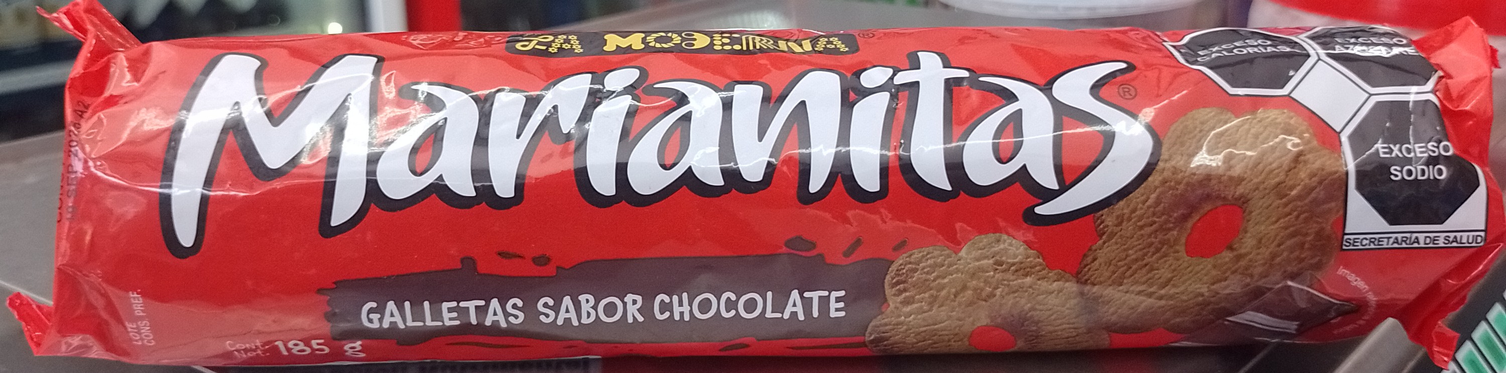 Galleta Marianitas chocolate  185g    C/20 - Producto de Galletas en Super La Bodeguita