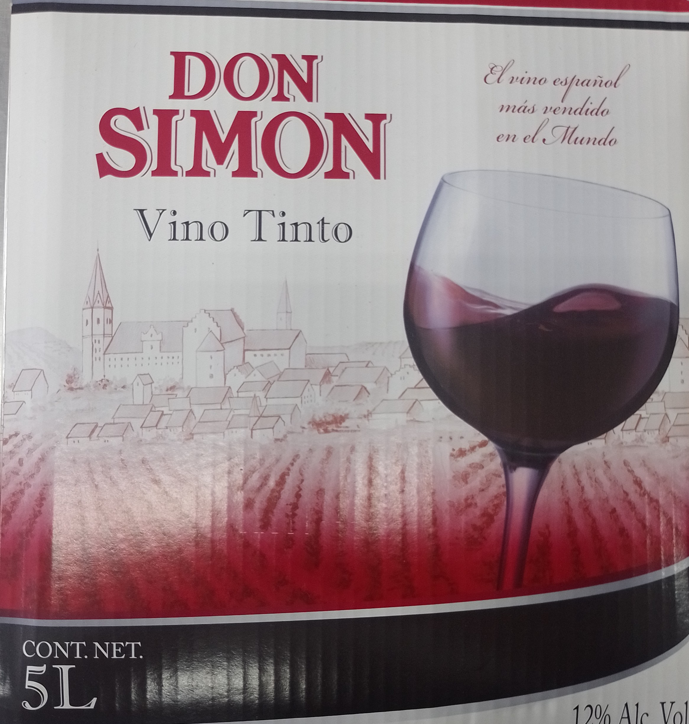 Vino tinto don Simon 5l - Producto de Abarrotes Varios en Super La Bodeguita