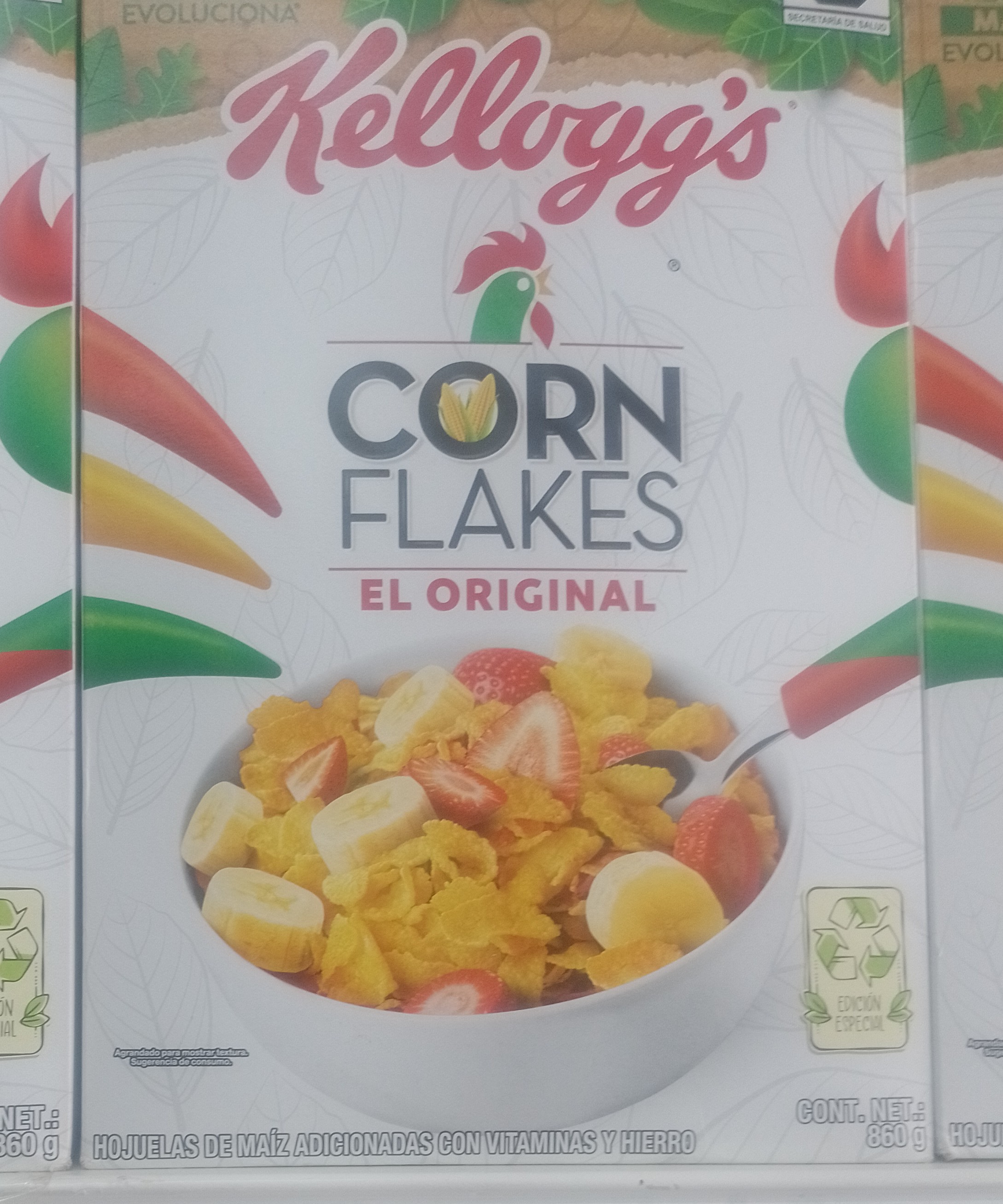 Cereal Corn Flakes kelloggs 860g - Producto de Ofertas en Super La Bodeguita