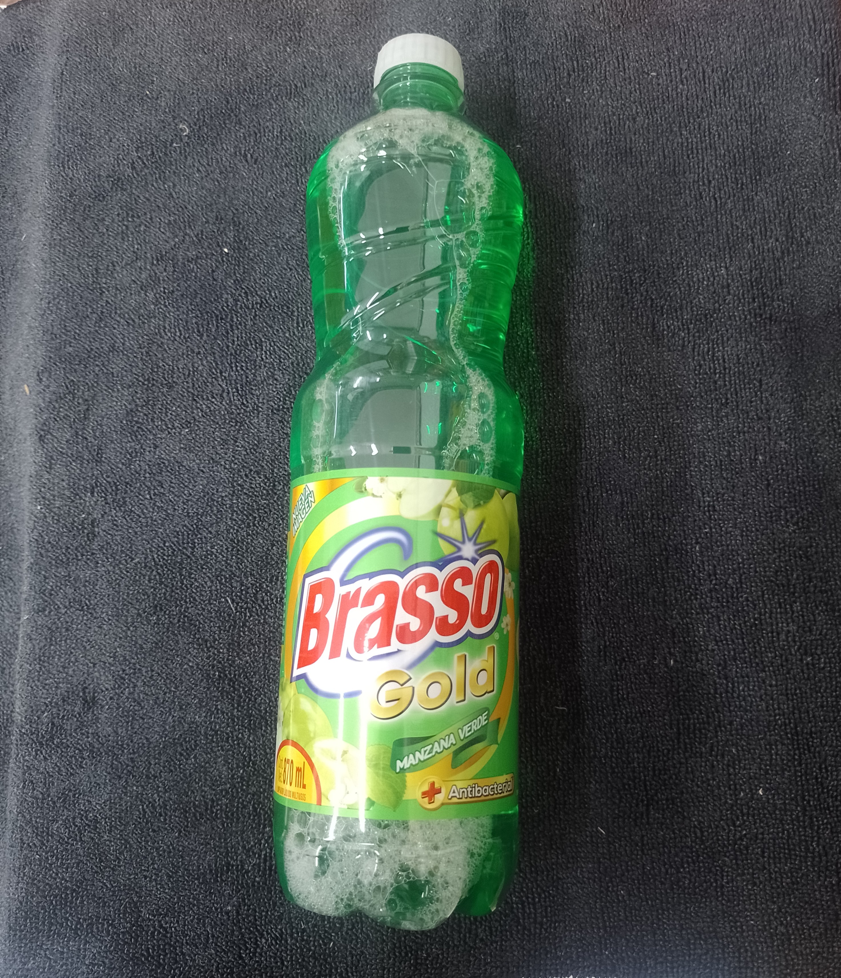 Brasso Gold Manzana Verde 870ml - Producto de Abarrotes Varios en Super La Bodeguita