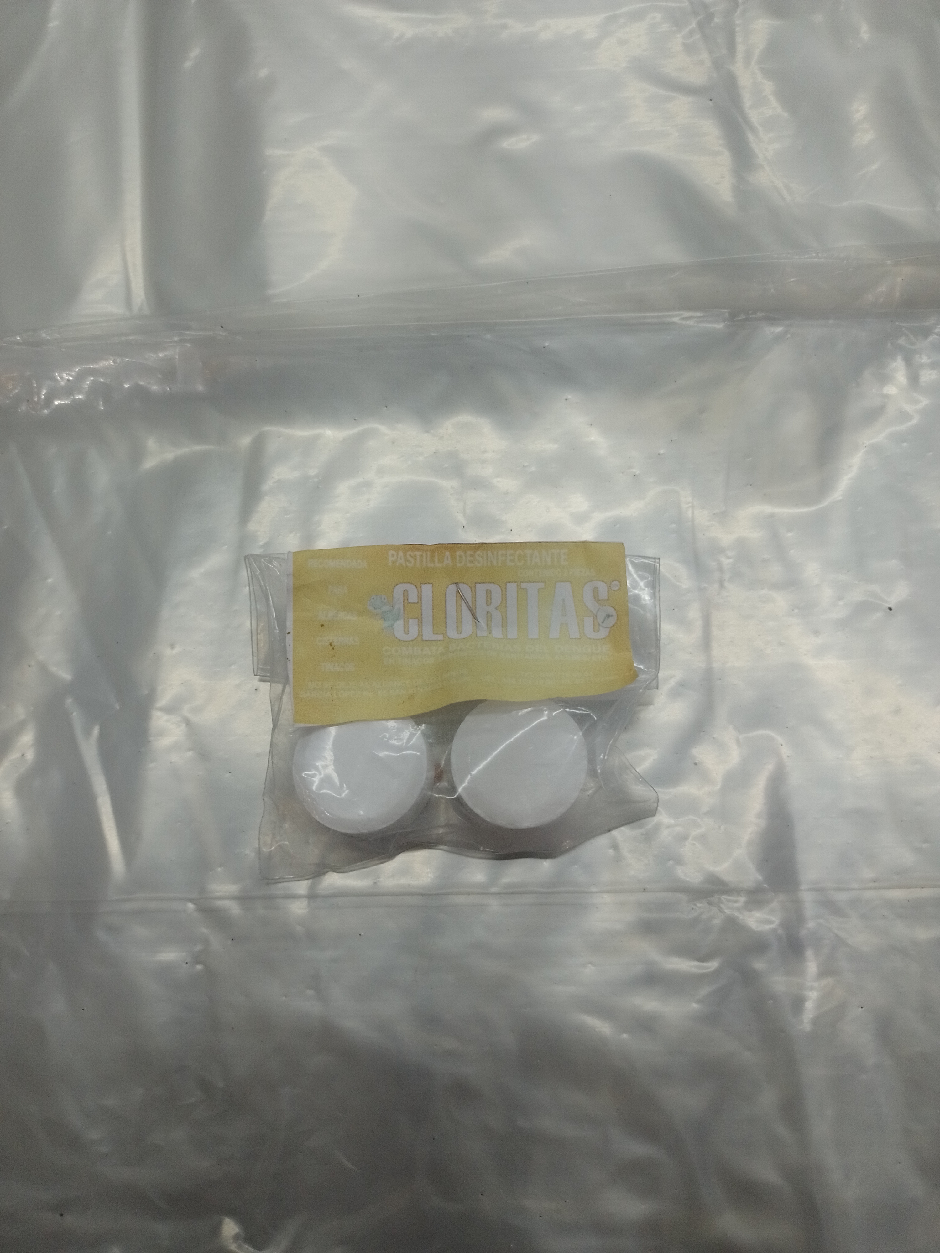 Pastilla de cloro 2pz - Producto de Abarrotes Varios en Super La Bodeguita