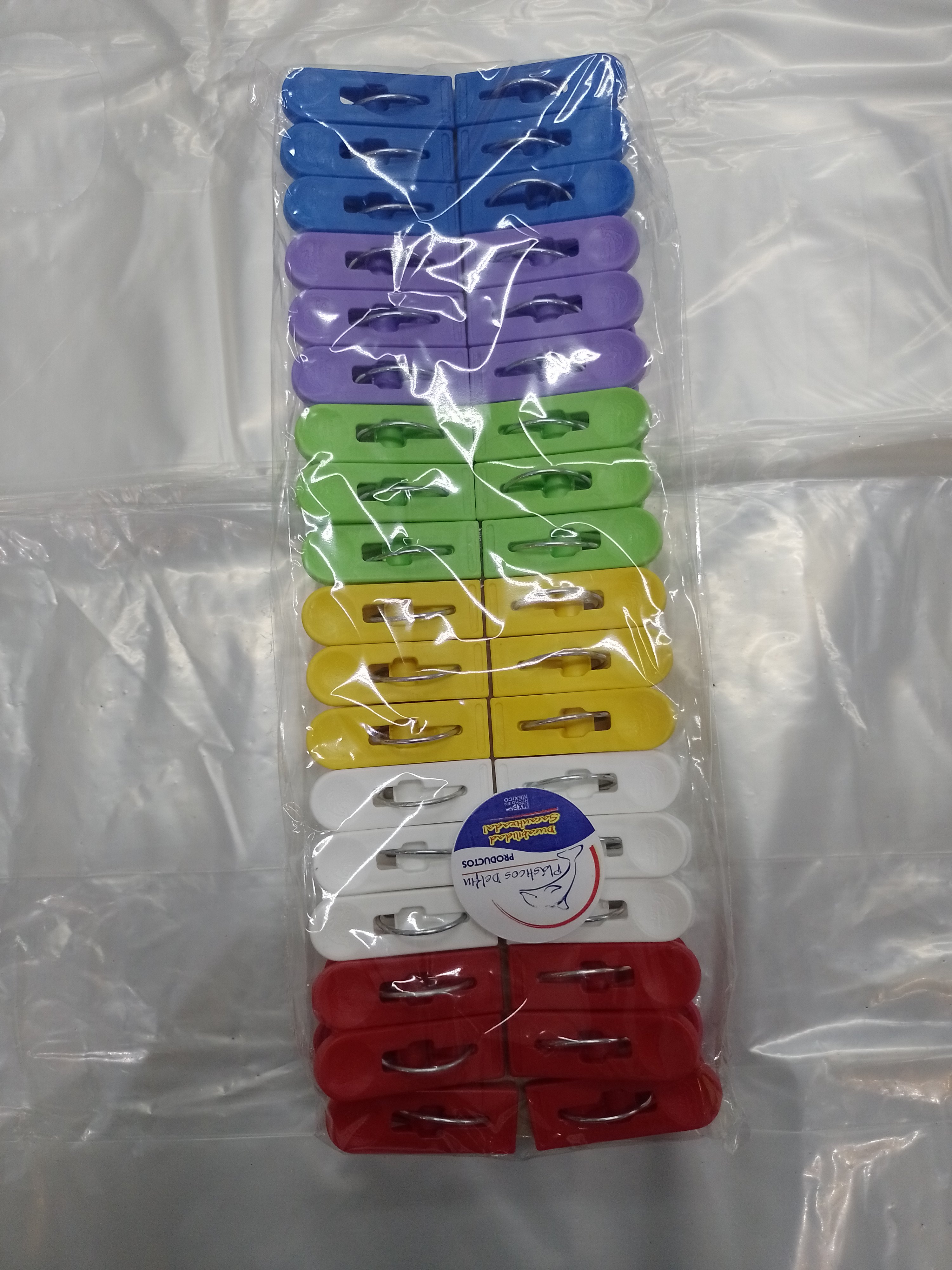 Pinza delfin 36 pz - Producto de Abarrotes Varios en Super La Bodeguita