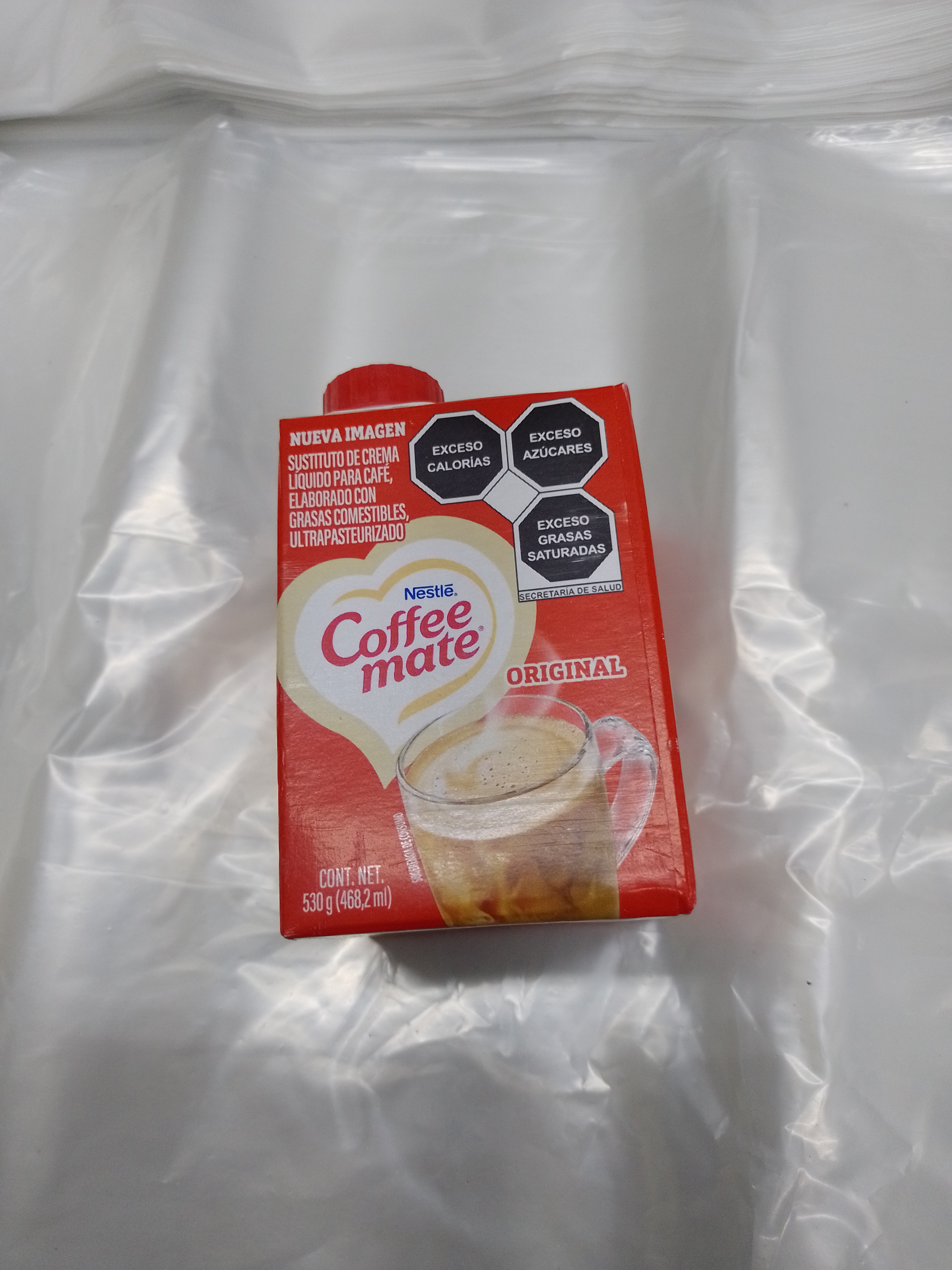 Coffee mate original crema líquida 530g - Producto de Abarrotes Varios en Super La Bodeguita