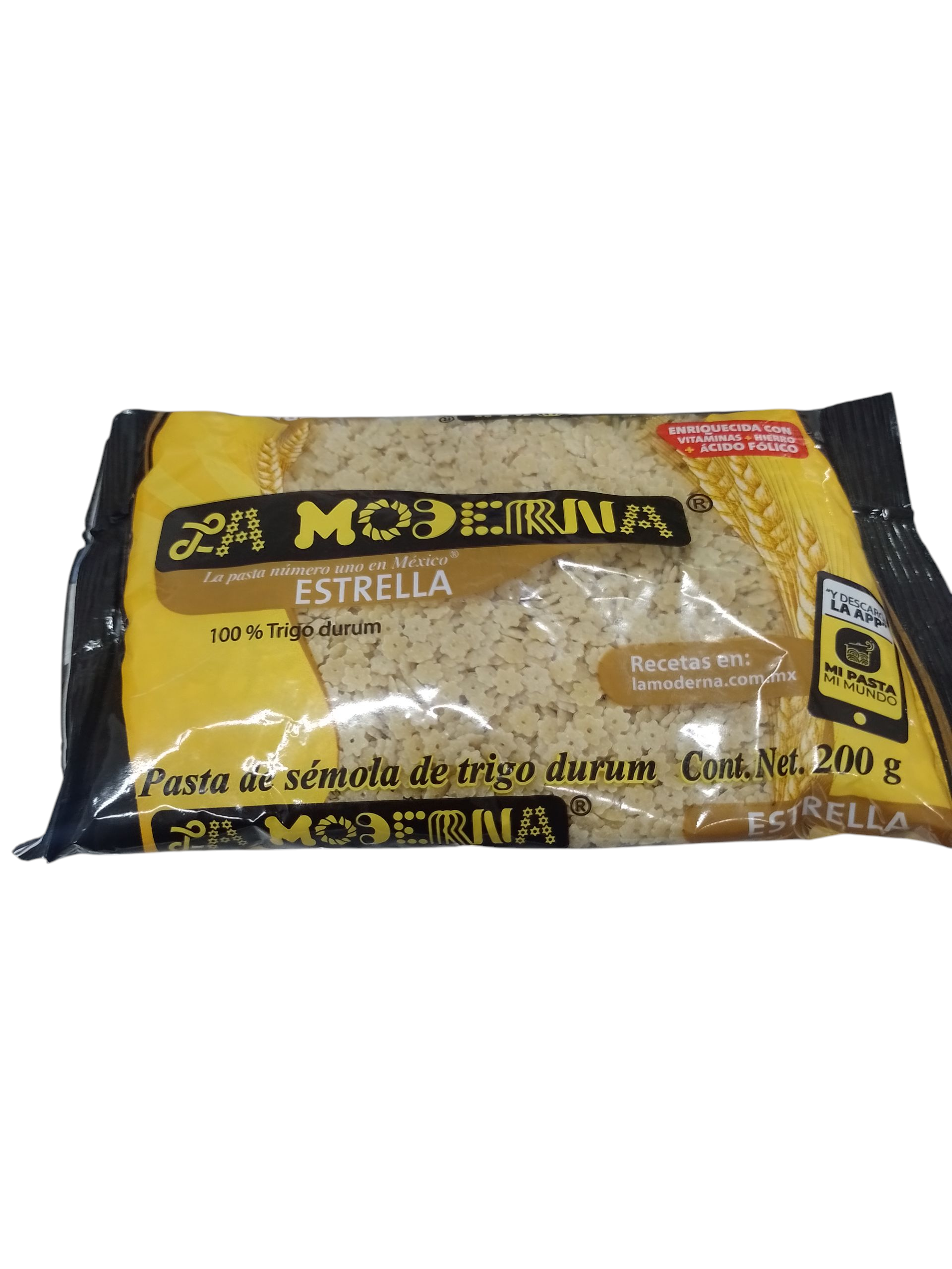 Estrella Pasta La Moderna 200g - Producto de abarrotes en Super La Bodeguita