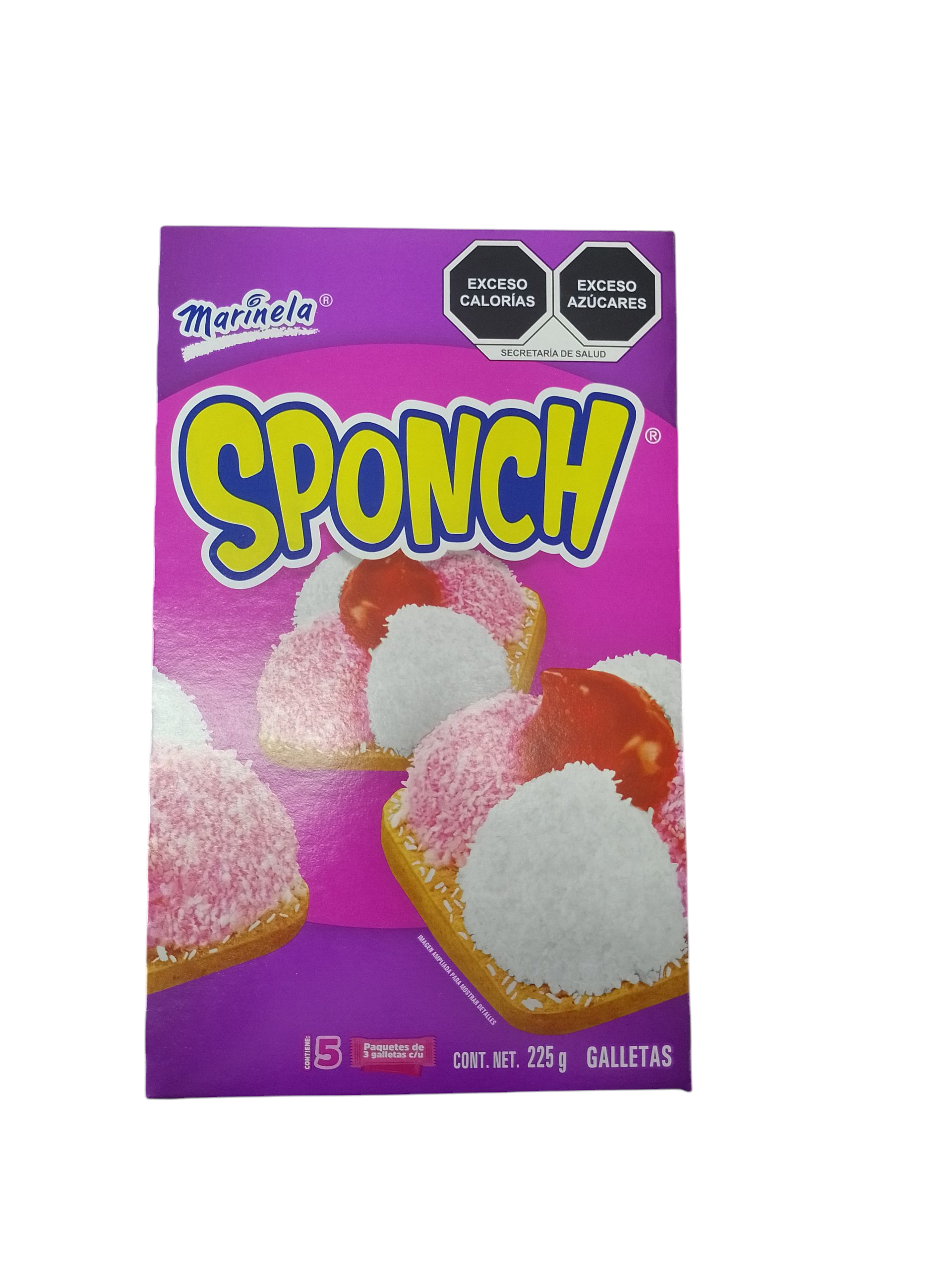 Sponch Galleta 225g - Producto de Galletas en Super La Bodeguita