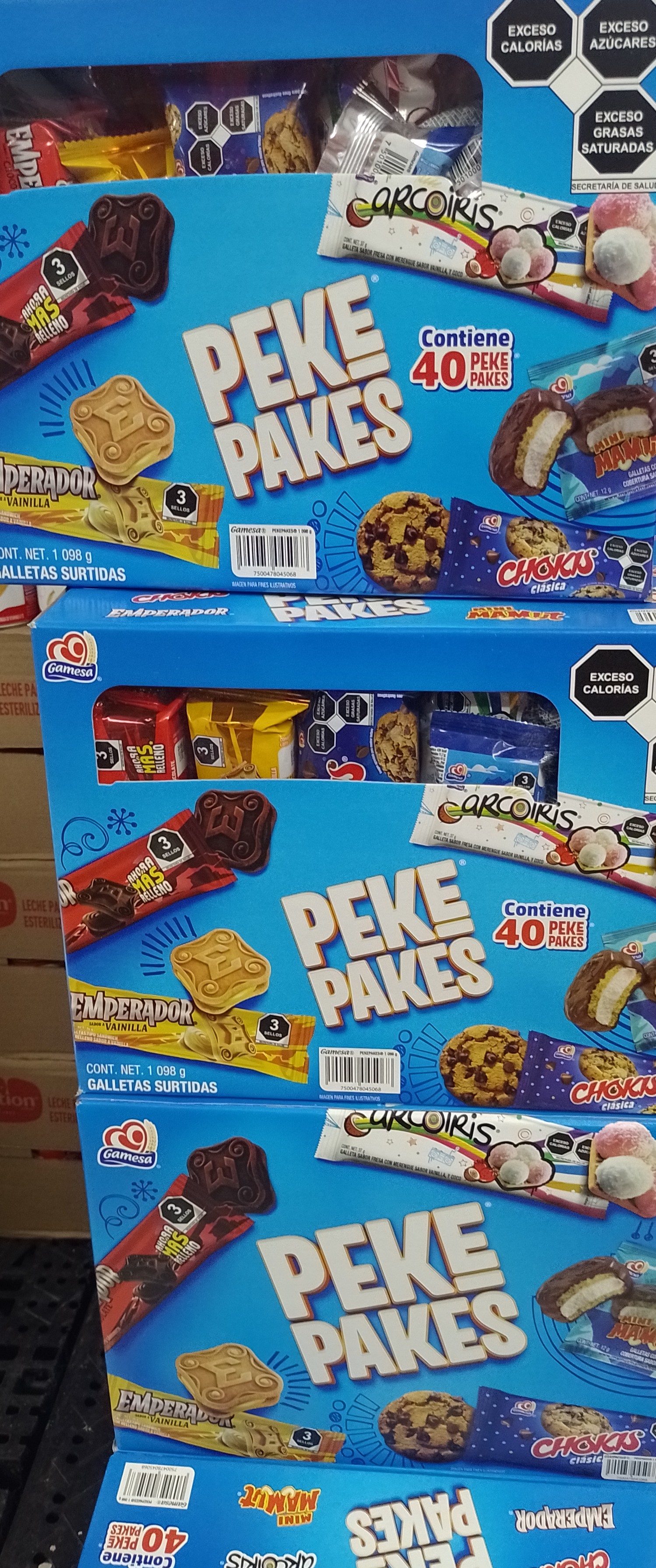 Peke Pakes Galleta Surtida 40pz - Producto de Ofertas en Super La Bodeguita