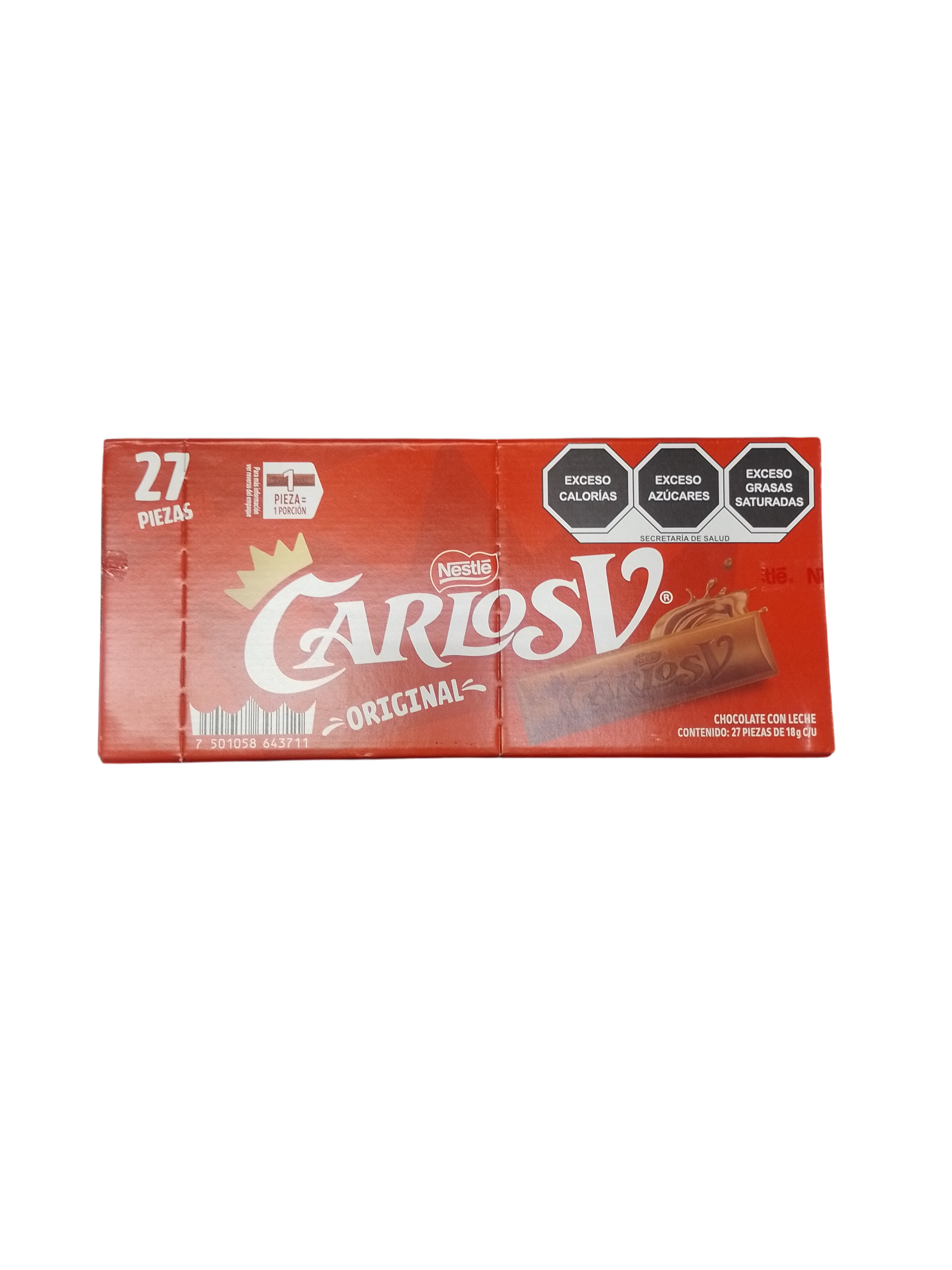 Chocolate Carlos V 18g - Producto de Ofertas en Super La Bodeguita
