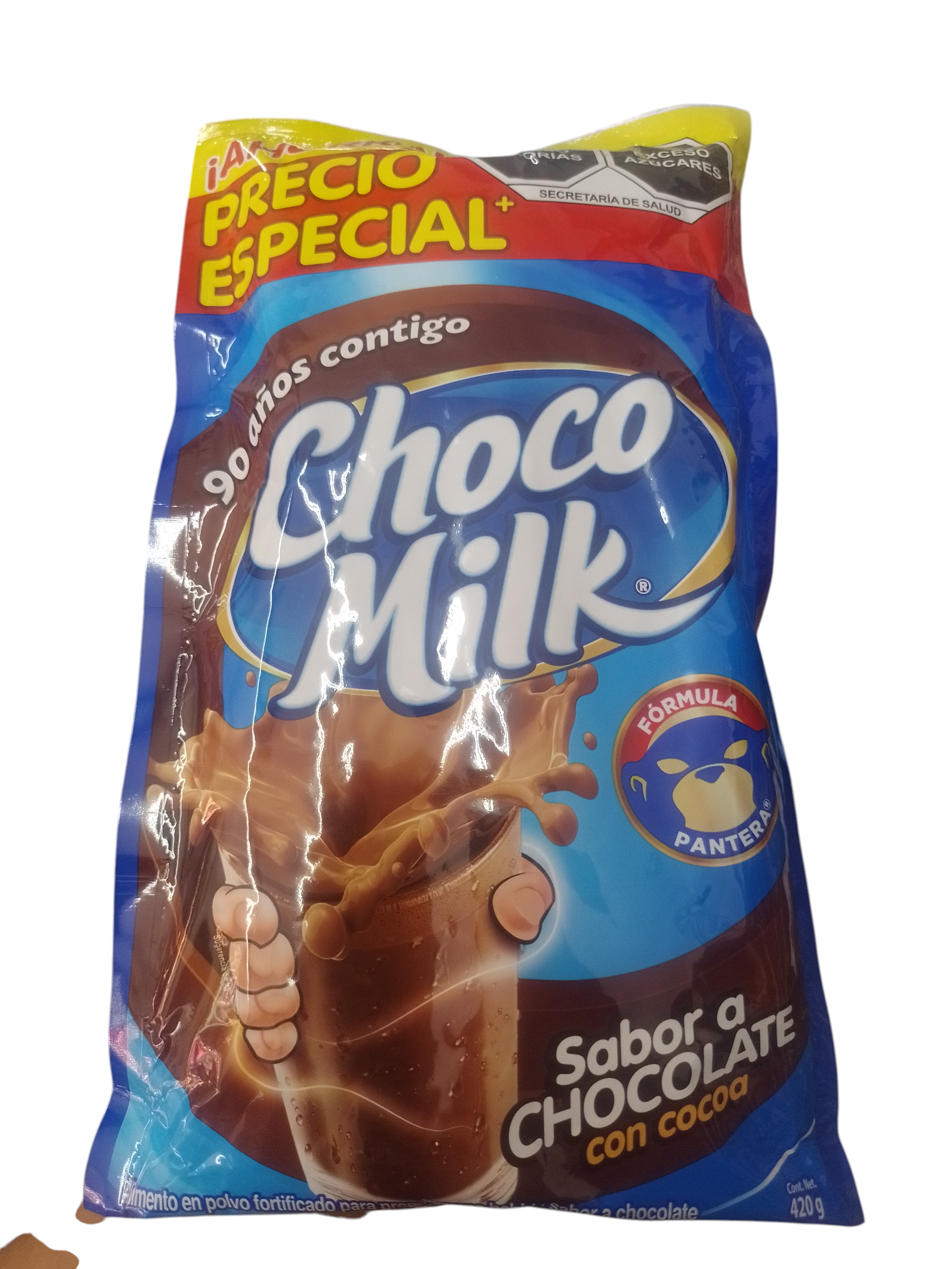 Chocomilk pancho pantera 420g  - Producto de Abarrotes Varios en Super La Bodeguita