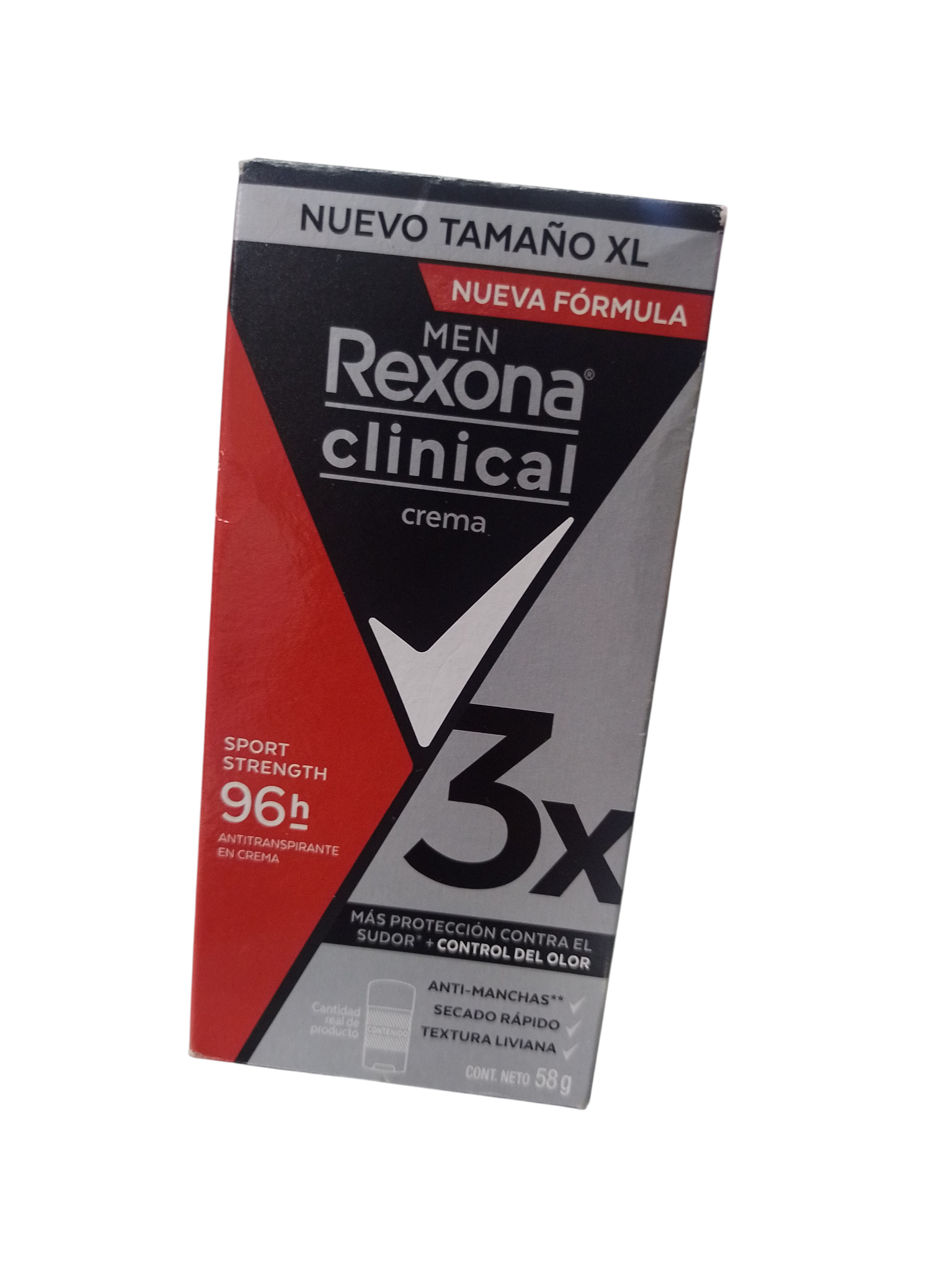 Desodorante rexona clinical crema 58g men  - Producto de abarrotes en Super La Bodeguita