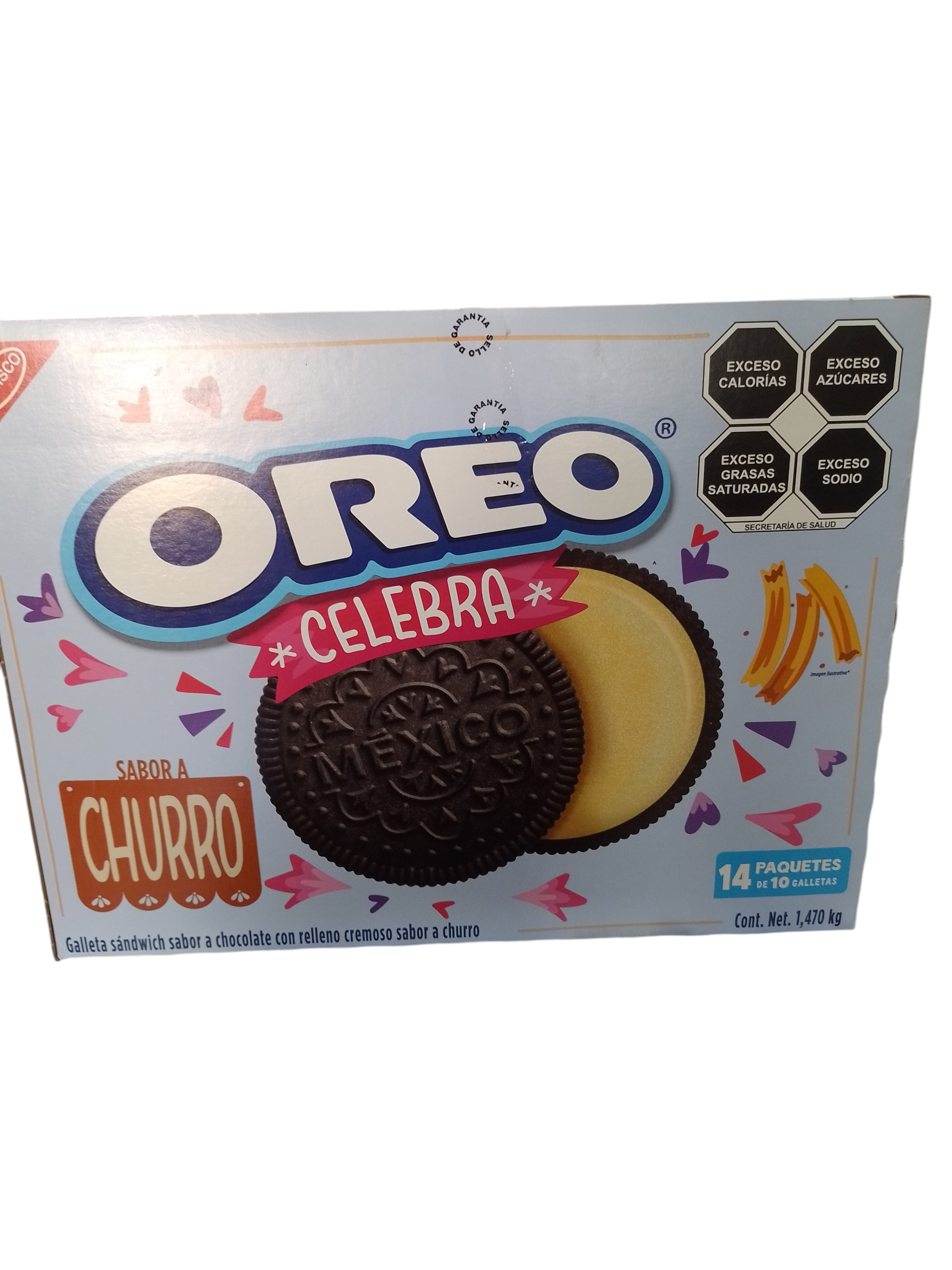 Oreo celebra sabor churro 14 Paq  - Producto de Ofertas en Super La Bodeguita