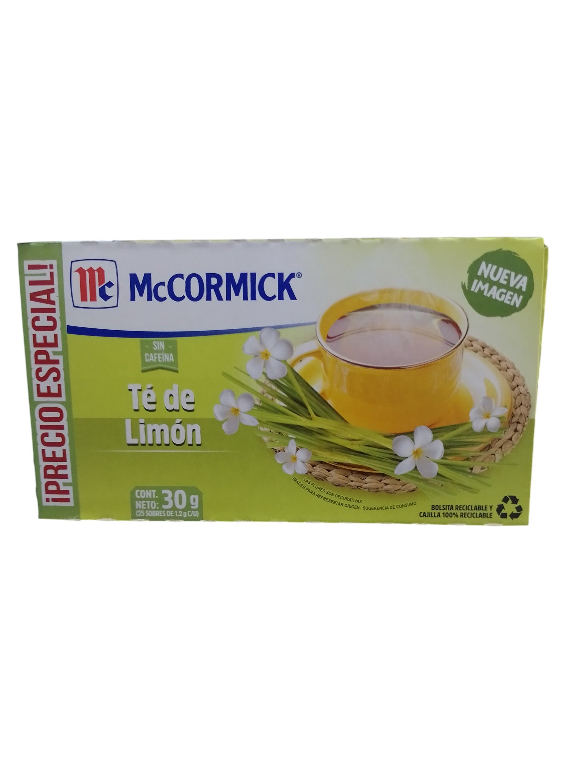 Mc Cormick te de limón 30g  - Producto de Cafeteria en Super La Bodeguita