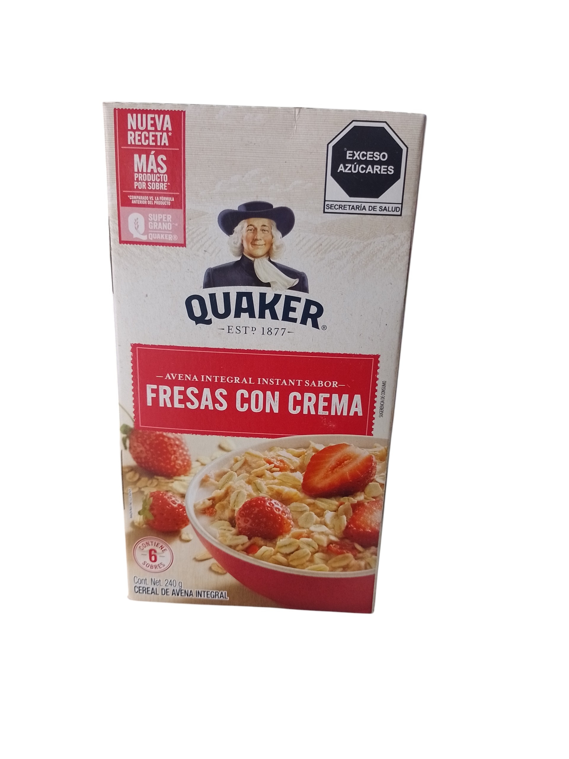 Avena Quaker Manzana Canela 240g - Producto de Abarrotes Varios en Super La Bodeguita