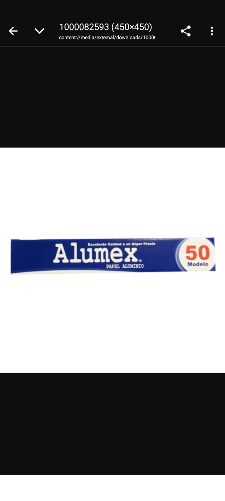 Aluminio alumex 50 - Producto de Abarrotes Varios en Super La Bodeguita