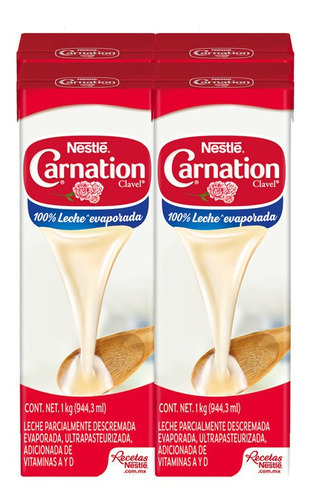 nestle carnation  944.3ml c/12 - Producto de Abarrotes Varios en Super La Bodeguita
