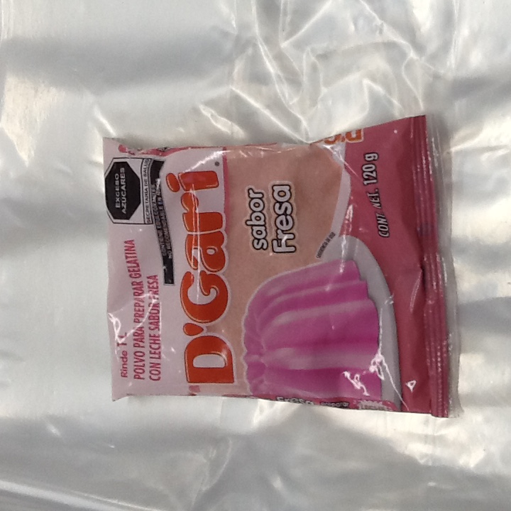 Gelatina d'Gari Sabor Fresa 120g - Producto de Abarrotes Varios en Super La Bodeguita